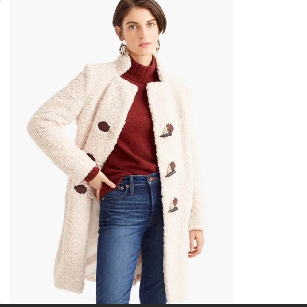 j crew duffle coat xxs NWT